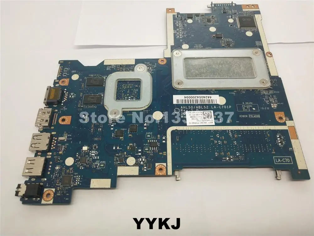 Материнская плата 823924 601 501 для hp 15 AC 250 G4 материнская AHL50 ABL52 LA C701P P3825U 1 ГБ 001 824325