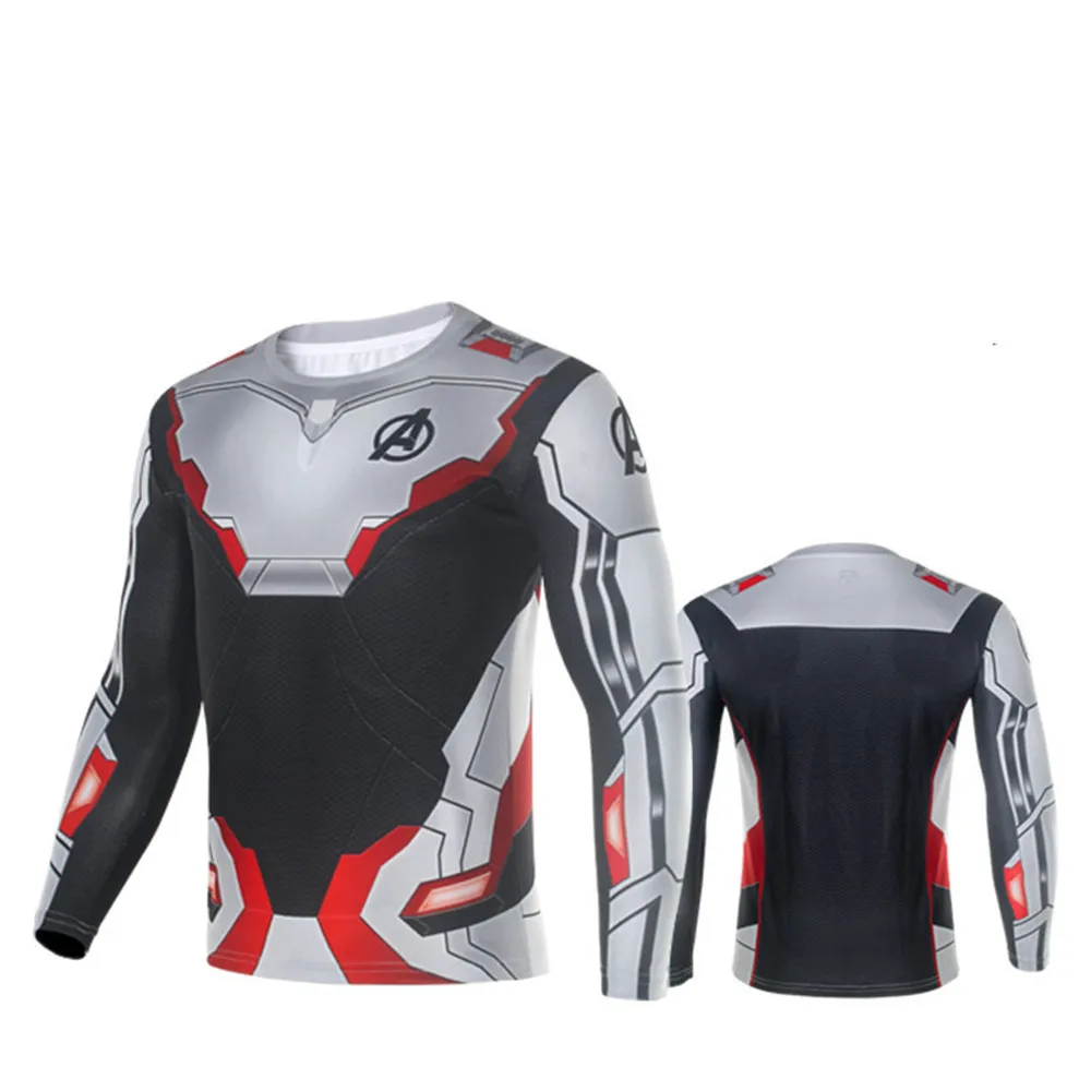 Avengers Endgame Quantum Realm Sweatshirt Jacket Cosplay Costumes 2019 new superhero Iron Man Hoodies suit Advanced Tech Hoodie