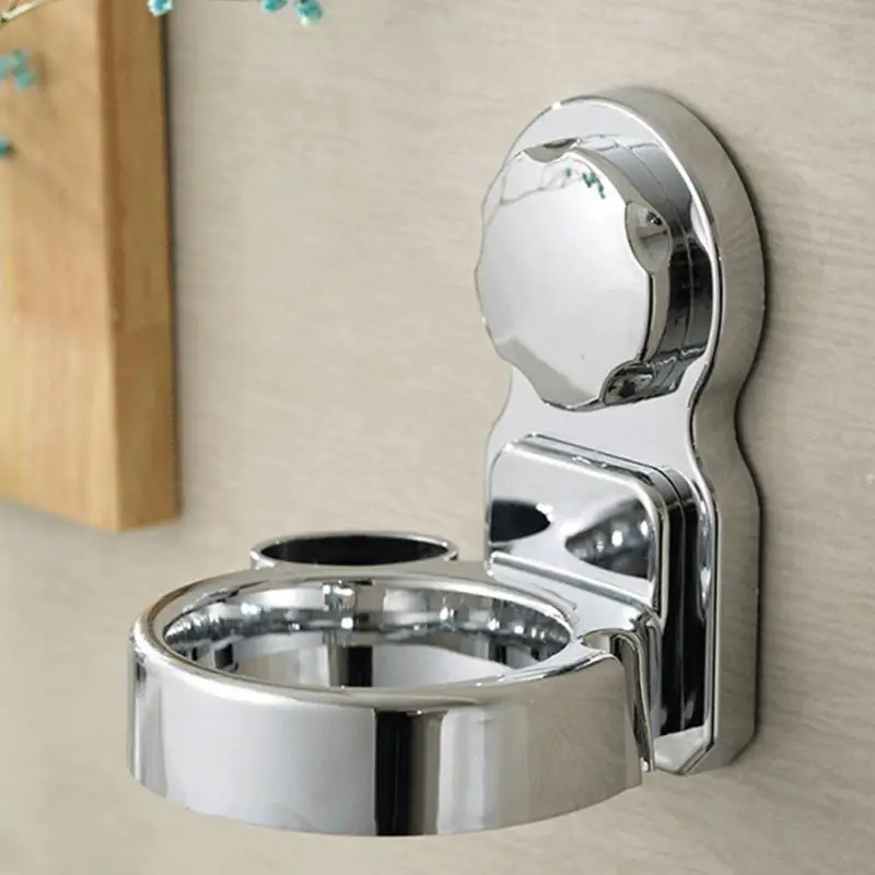 

Wall Mount Holder Bathroom Supplies Waterproof Hair Dryer Support Suction Cup