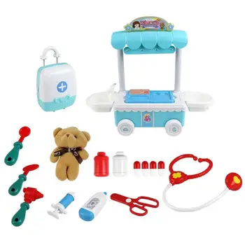 

New Pretend Play Plastic Doctor Toys Electric Operation Car Educational Playing Toys Girls Gift for Children