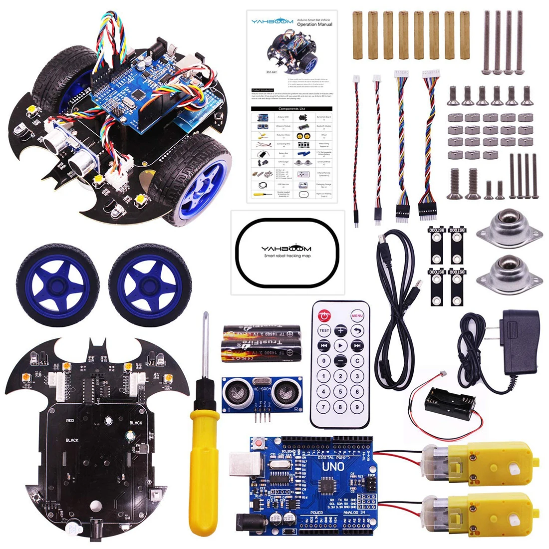 Rowsfire Bat Smart Robot Car Project Complete Starter ...
