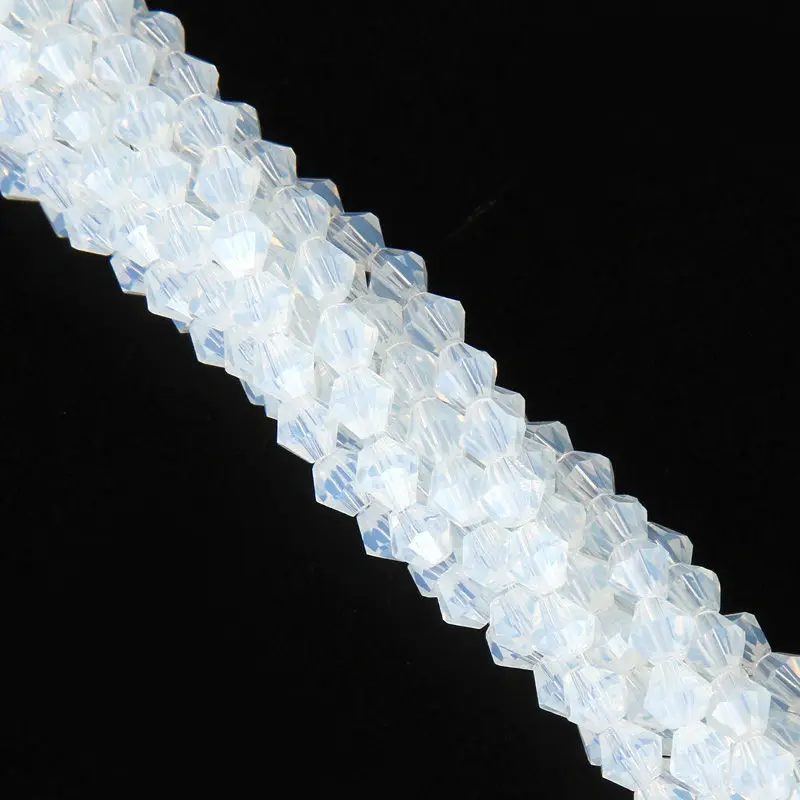 

Hot 4mm 110ps Loose Beads For bracelet Candy Color Crystal Glass Bead Wholesale DIY Jewelry necklace accessories