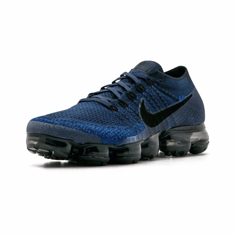 NIKE VAPORMAX FLYKNIT Breathable Men's Running Shoes Outdoor Sports Sneakers# 849558-400 NIKE VAPORMAX FLYKNIT Breathable Men's Running Shoes Outdoor Sports Sneakers# 849558-400