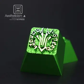 

1pc Translucent Anode Aluminium Alloy Keycap MX Switch R4 ESC Mechanical Keyboard Keycaps For Darksiders