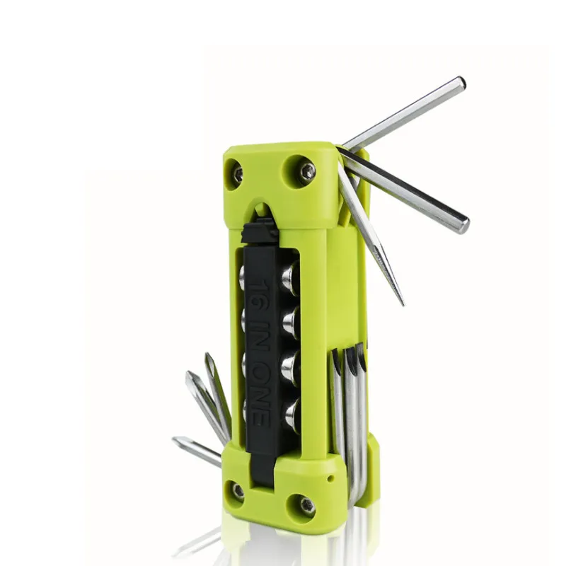 16 in 1 Multifunctional Screwdrivers Portable Folding Wrench