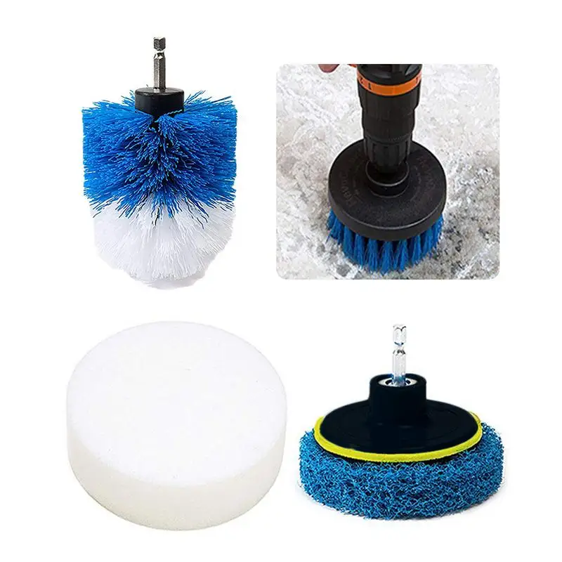 4 шт. нейлоновая щетка для дрели Drillbrush| |