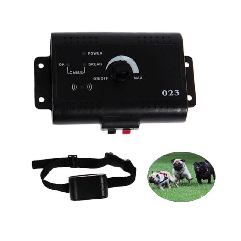 Safety Dog Electric Training Fence With Waterproof Dog Electronic Training Collar Buried Dog Fence Containment System