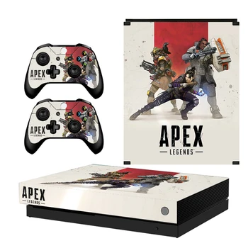 

12 pcs Newest dessign skins for Xbox one X X1 X console For Apex Legends