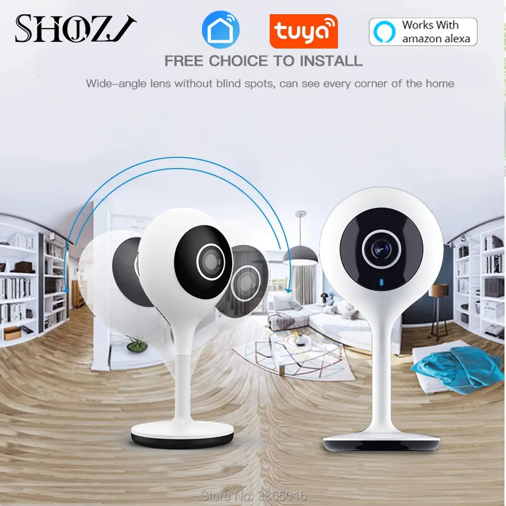 Видеоняни и радионяни Wi Fi 2 way аудио приложение smart life Камера обнаружения движения