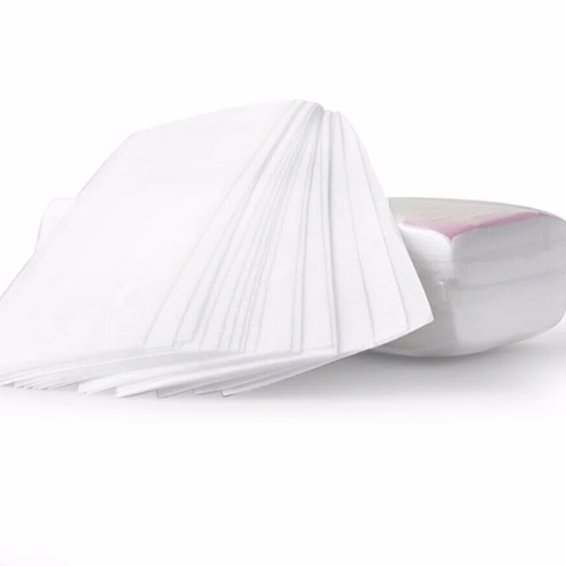 80 Pcs /100pcs Removal Nonwoven Body Cloth Hair Remove Wax Paper Rolls High Quality Hair Removal Epilator Wax Strip Paper Roll