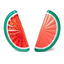 Надувной коврик для бассейна, погружаемый в воду ПВХ полукруглый арбуз надувная плавающая кровать для взрослых надувной матрас