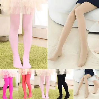 

Girl Winter Pantyhose Tights Thick Knit Fashion Footed Warm Stockings