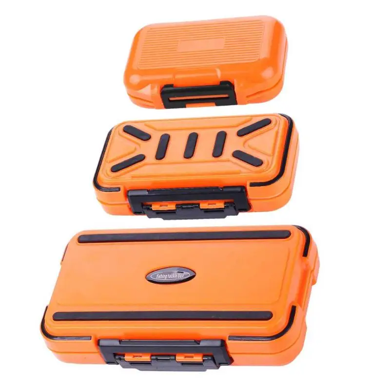 

PVC Waterproof Fishing Bait Lure Hooks Box Storage Case Sea Boat Organizer