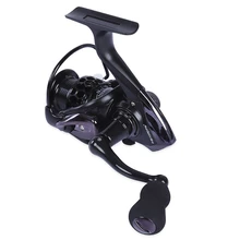 FISHDROPS полностью Металлическая рыболовная спиннинговая катушка со складной ручкой