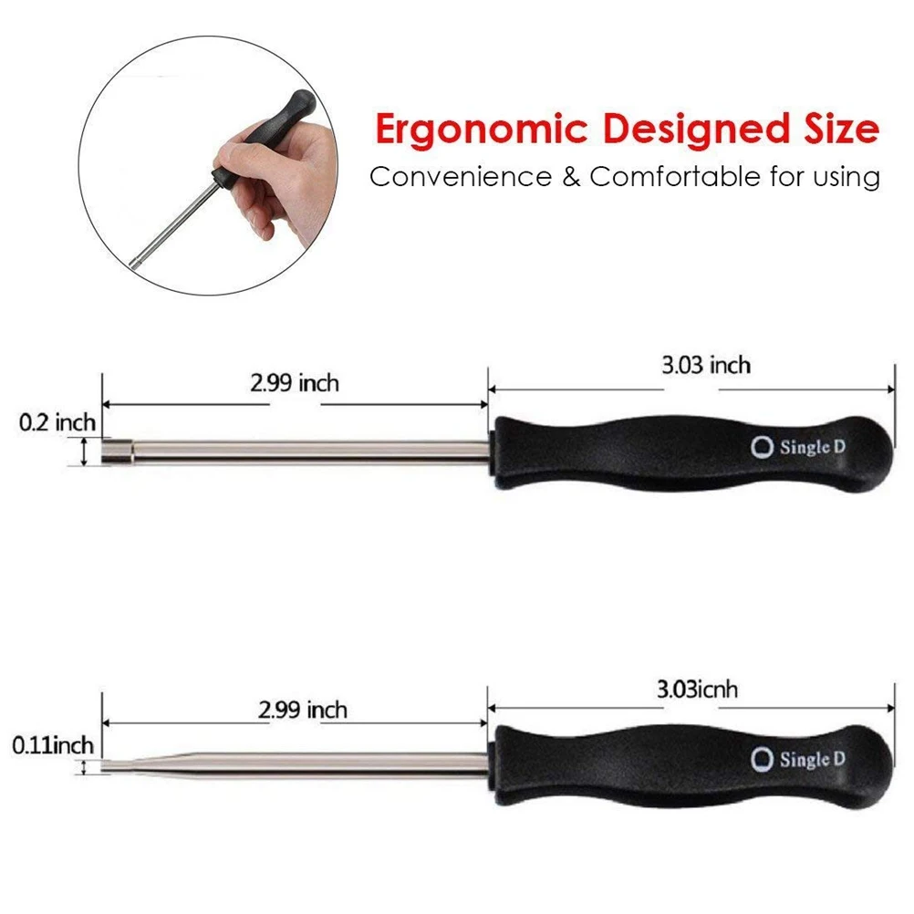 

8 Pcs Carburetor Adjustment Tool Kit Tune-up Adjustment Screwdriver Tool for Cycle Small Engine
