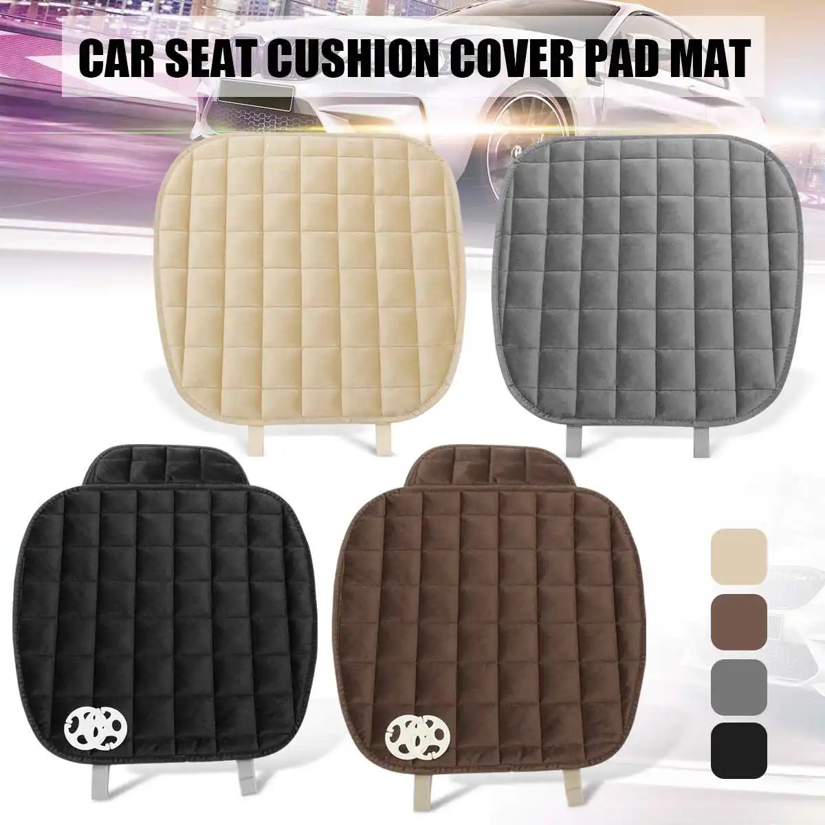 50 x 50 Cm Car Seat Covers Protector Mat Auto Front Seat Cushion Fit
