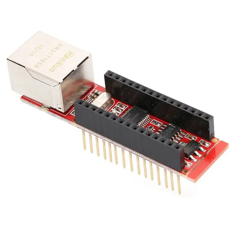 ENC28J60 Ethernet щит для Arduino Nano 3,0 RJ45 Модуль веб-сервера