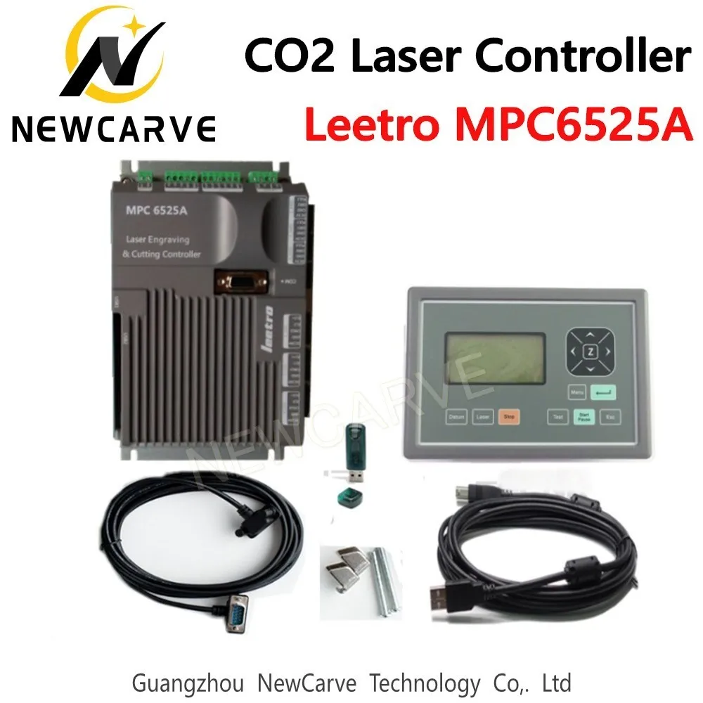 Leetro MPC6525A CO2 лазерный контроллер для лазерной резки NEWCARVE