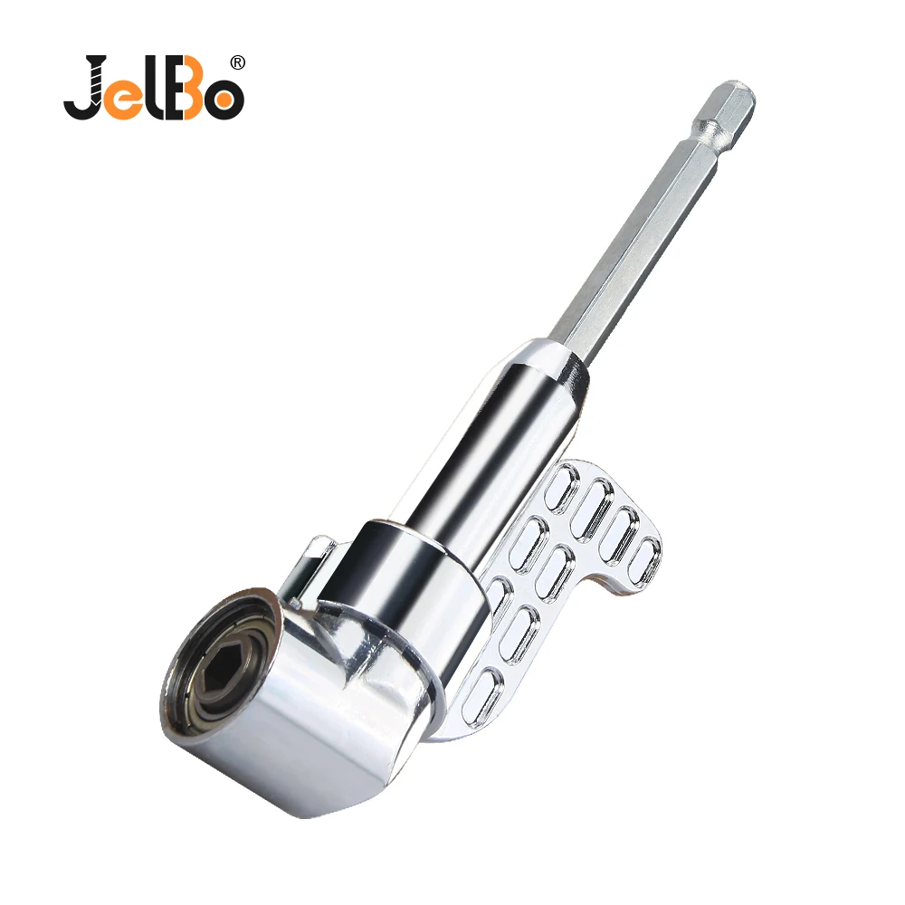 JelBo 1/4 105 градусов шестигранный хвостовик адаптер правый угол сверло отвертка