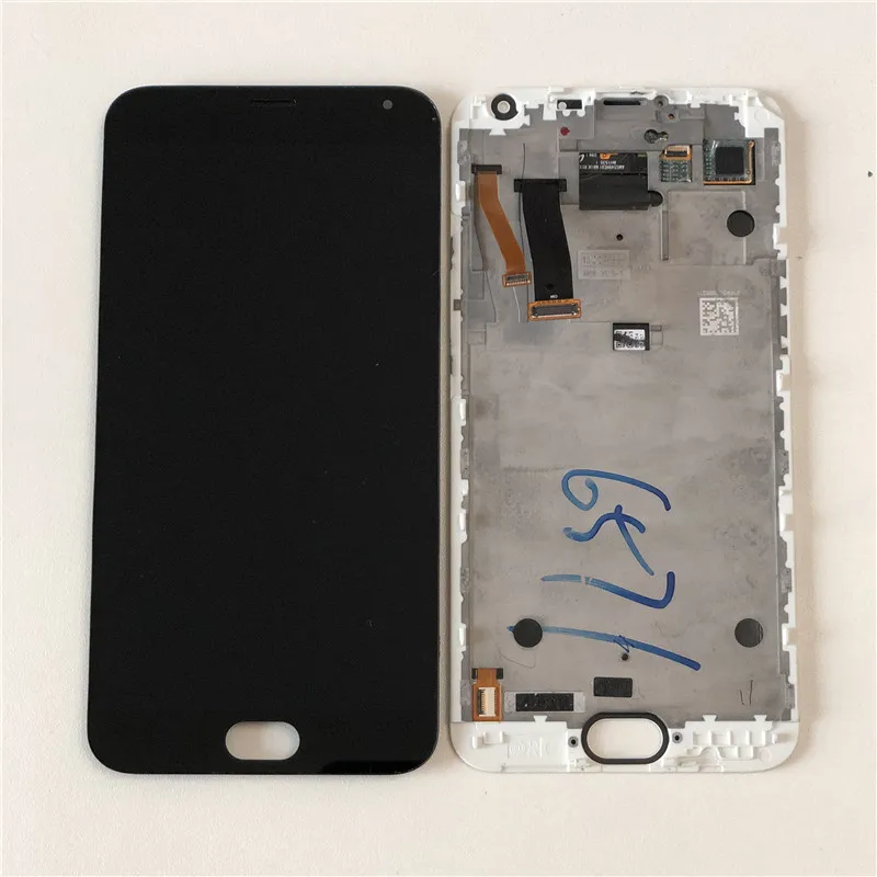 

Original M&Sen For 5.5'' Meizu MX5 MX 5 LCD Display Screen With Frame+Touch Panel Digitizer For Meizu MX5 Display Frame Assembly