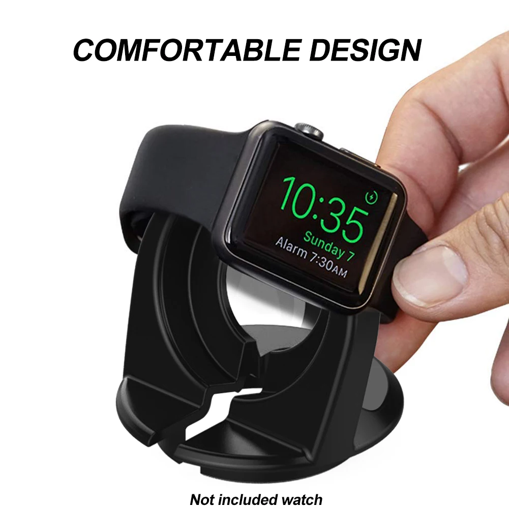 

Holder Portable Charging Dock Stand Base Winder Cable Station Bracket ABS Charger Smart For Apple Watch