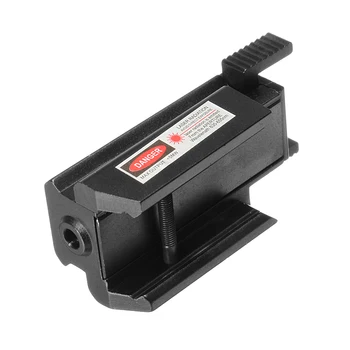 

Red Light Low Profile Laser Sight 20mm Rail Mount Beam Dot Sight Scope Tactical Picatinny Aluminum Alloy Quality