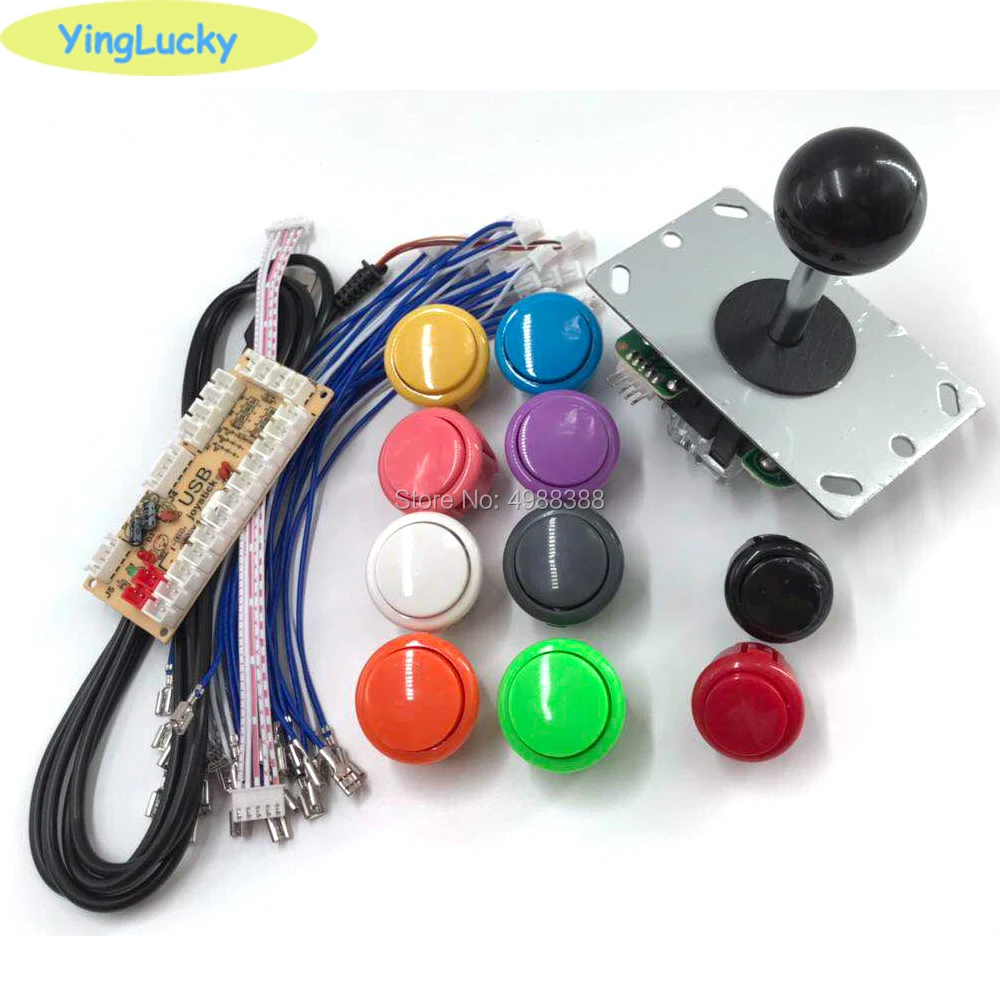 Набор для копирования SEIMITSU аркадная sanwa & jlf tp 8yt obsf 24 30 мм с нулевой задержкой