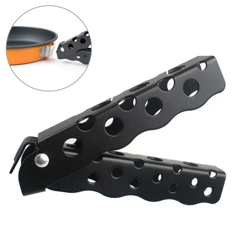 

Outdoor Multifunctional Pot Lifter Iron Kitchen Frying Pan Steamer Pot Holder Anti-overflow Tools