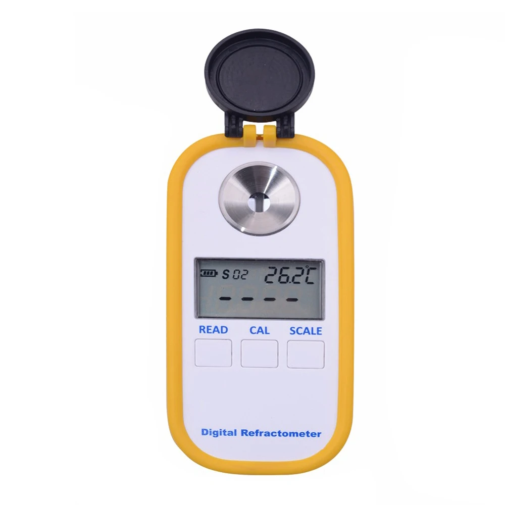 

Digital Honey Refractometer Measuring Sugar Content Instrument Honey Concentration Meter Refractometer Dr301