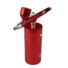 Многоцелевой Аэрограф, воздушный компрессор комплект двойного действия 0,3 мм Насадка пистолет-распылитель набор Портативный Аэрограф набор зарядное устройство