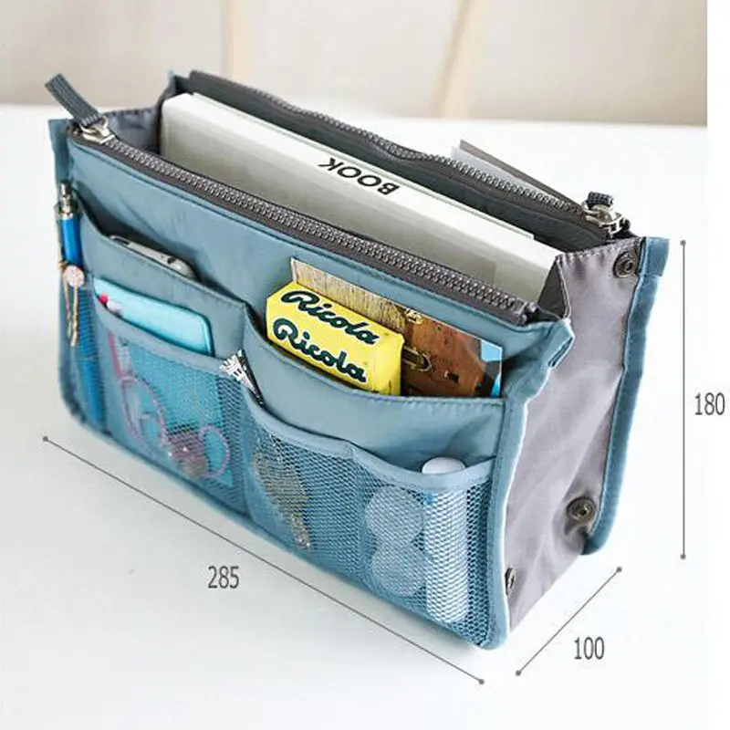 Purse Organizer Insert Women Travel Handbag Large Liner Cosmetic