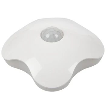 

Four Leaf Clover Pir Motion Sensor Led Night Light Smart Human Body Induction Novelty Battery Usb Closet Cabinet Toilet L