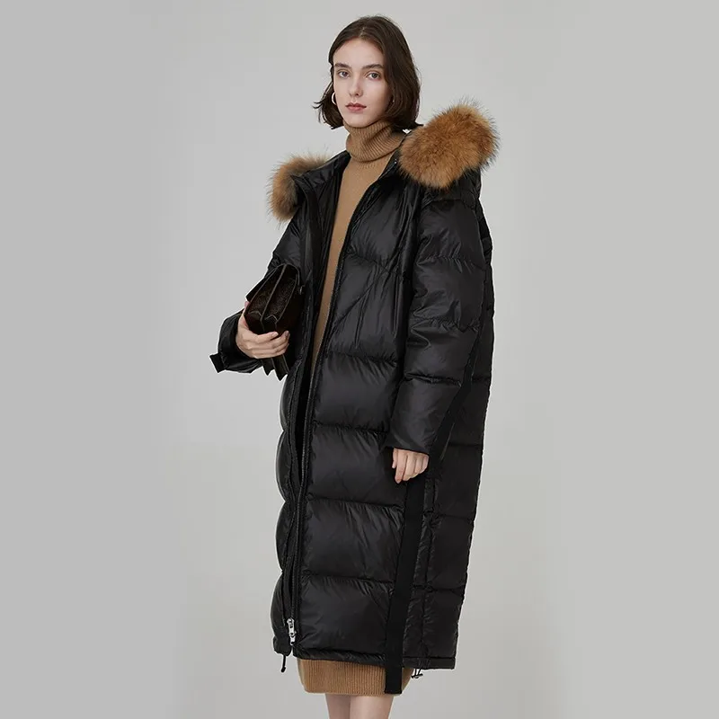 Chaud De Manches eam Black Taille Manteau Grande 2019 À Jl820 Coton Longues beige Capuchon rembourré D'hiver Nouveau Femmes Fourrure Marée Loos Printemps Noir Parkas Mode rq6OTpgIq