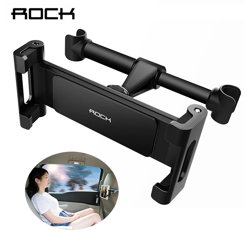 Rock Tablet Автомобильный держатель для Ipad 2 3 4 5 Air 6 на заднее сиденье подставка suporte Movil