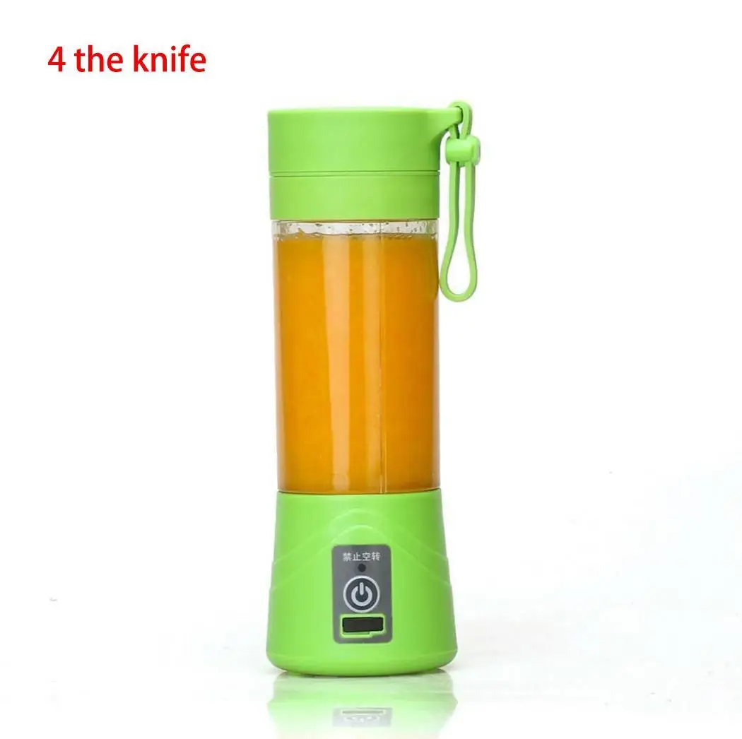 

Blender USB Handheld Electric Fruit Juicer Smoothie Maker Blender Geometric Round Juice Appliances 2, 4, 6 Cup