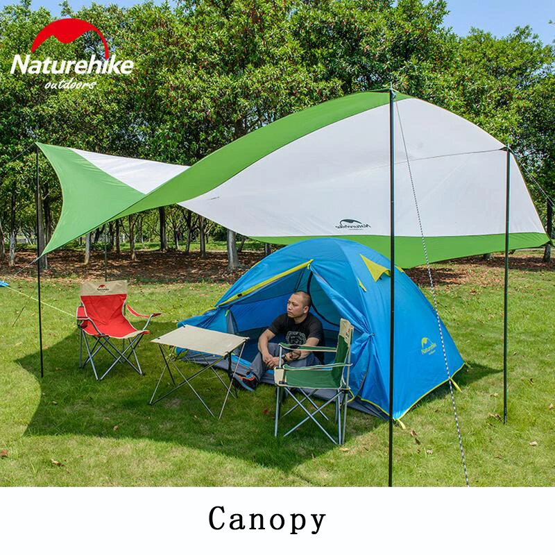 Палатка Naturehike большая для наружного освещения тент выставок кемпинга барбекю