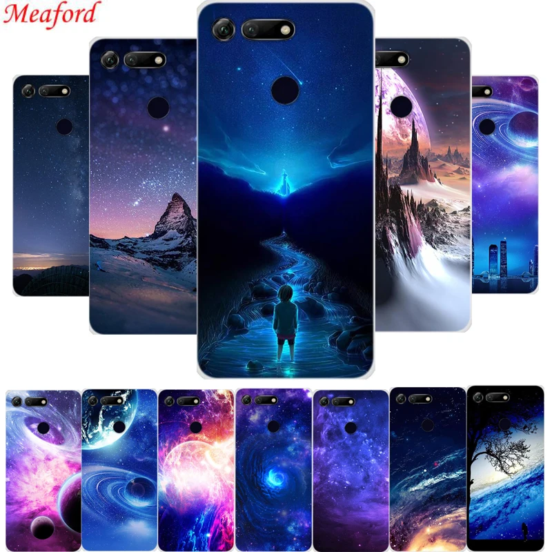 

6.4" Cover For Huawei Honor View 20 Case Popular Cool Print Silicone Soft TPU Case For Huawei Honor V20 Case V 20 Coque Funda