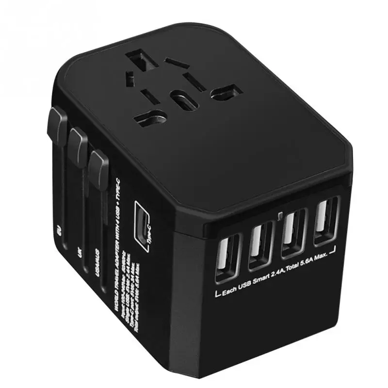 Portable Charger Adapter Multi Purpose PC USB Plug Travel Worldwide
