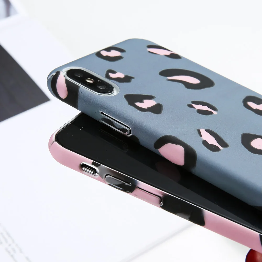 KISSCASE леопардовым узором чехол для телефона samsung Galaxy S9 S8 плюс роскошный световой