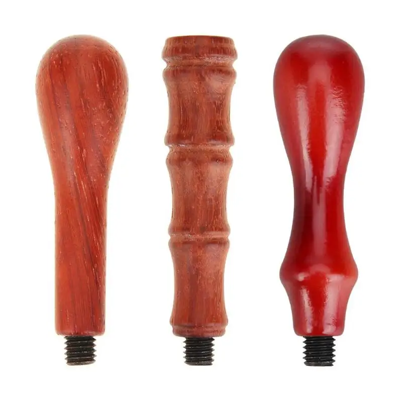 Sealing Wax Seal Stamp Handle Retro Wax Sealing Stamp Wood Handle Grip
