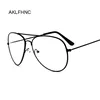 Aviation Gold Frame Sunglasses Male Classic Eyeglasses Transparent Clear Lens Optical Women Men Glasses Pilot Style ► Photo 2/5