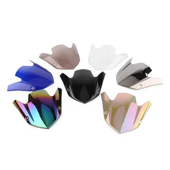 

Motorcycle Windshield Windscreen Double Bubble Protective Screen For Kawasaki Z1000 2014 2015 2016