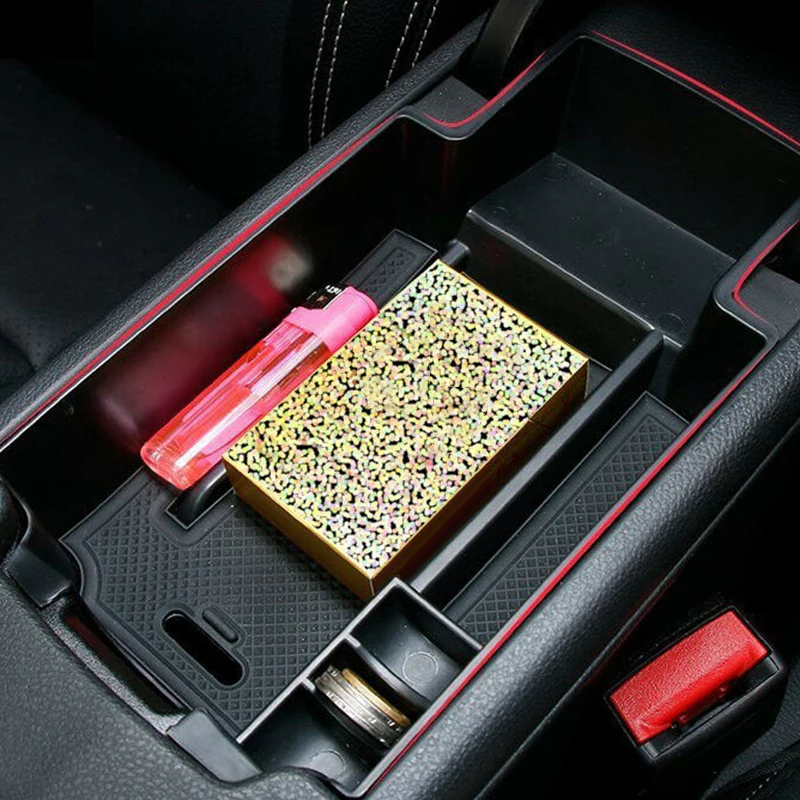 

Storage Bin Box Tray For Mercedes Benz GLA X156 CLA Console Armrest Container