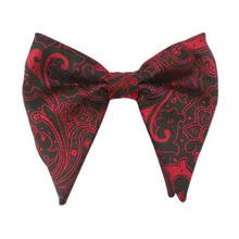 Г. Новые мужские вечерние платья Перрис кешью цветок Мальчики большой галстук бабочка полиэстер жаккардовый галстук бабочка свадьба Повседневная Ретро