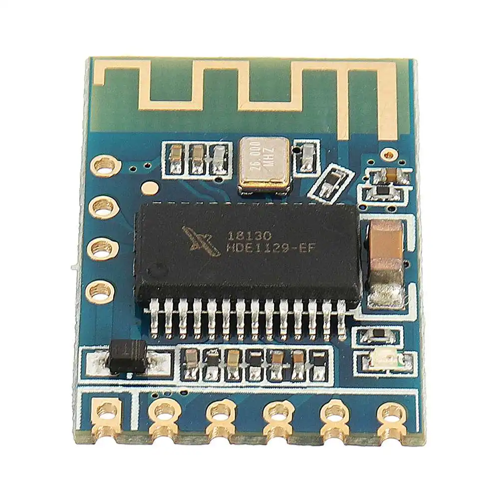

LEORY 10pcs Dual Channel bluetooth 4.0 Audio Receiver Board Wireless Module For Stereo Audio Speaker Amplifier JDY-62
