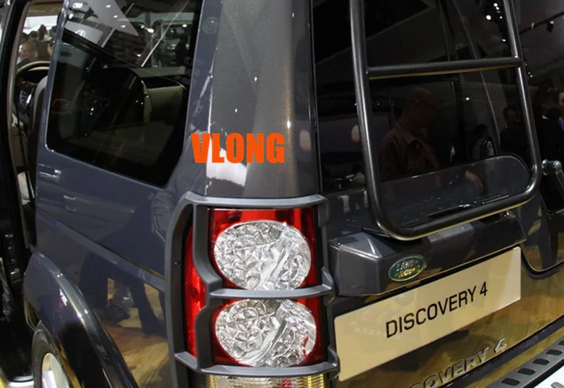 Fit For 2010-2015 Land Rover LR4 Discovery 4 Rear Tail Light Guards Cover Trim