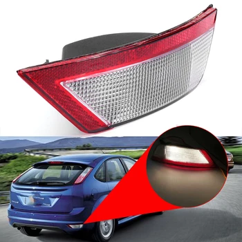 

New Car Rear Bumper Fog Light For Ford for Focus Kuga ABS Led Left Red Bumper Fog Light+Right White Reverse Backup Light
