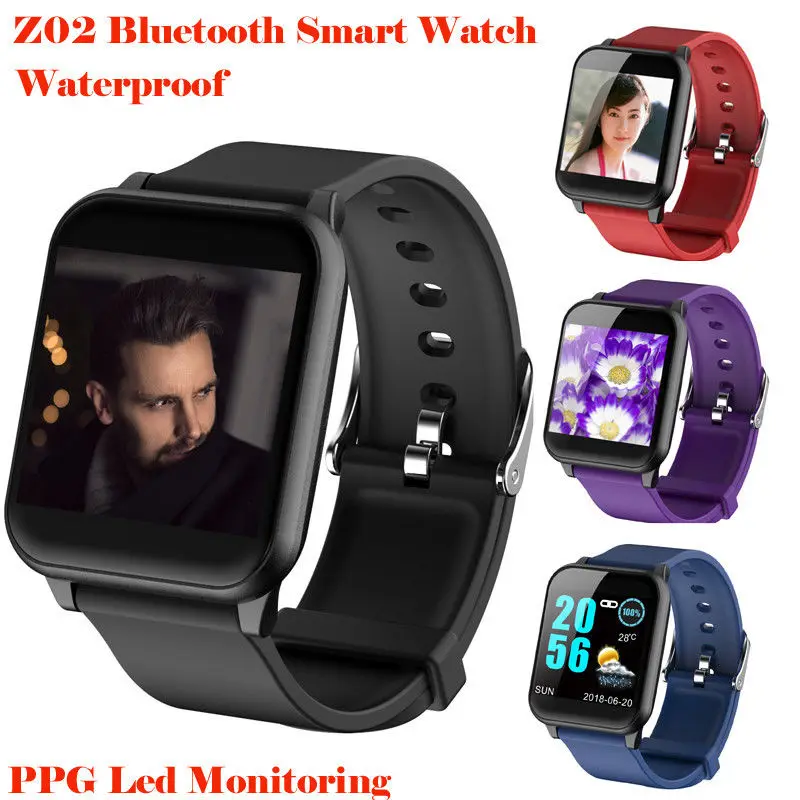 

UK Waterproof Smart Watch Heart Rate Monitor Bracelet Wristband for Android