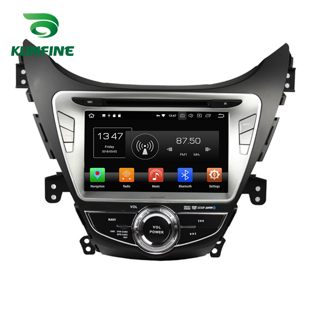 

Quad Core 2GB RAM Android 8.1Car DVD GPS Navigation Multimedia Player Car Stereo For Hyundai Elantra Avante I35 2011 2012 2013