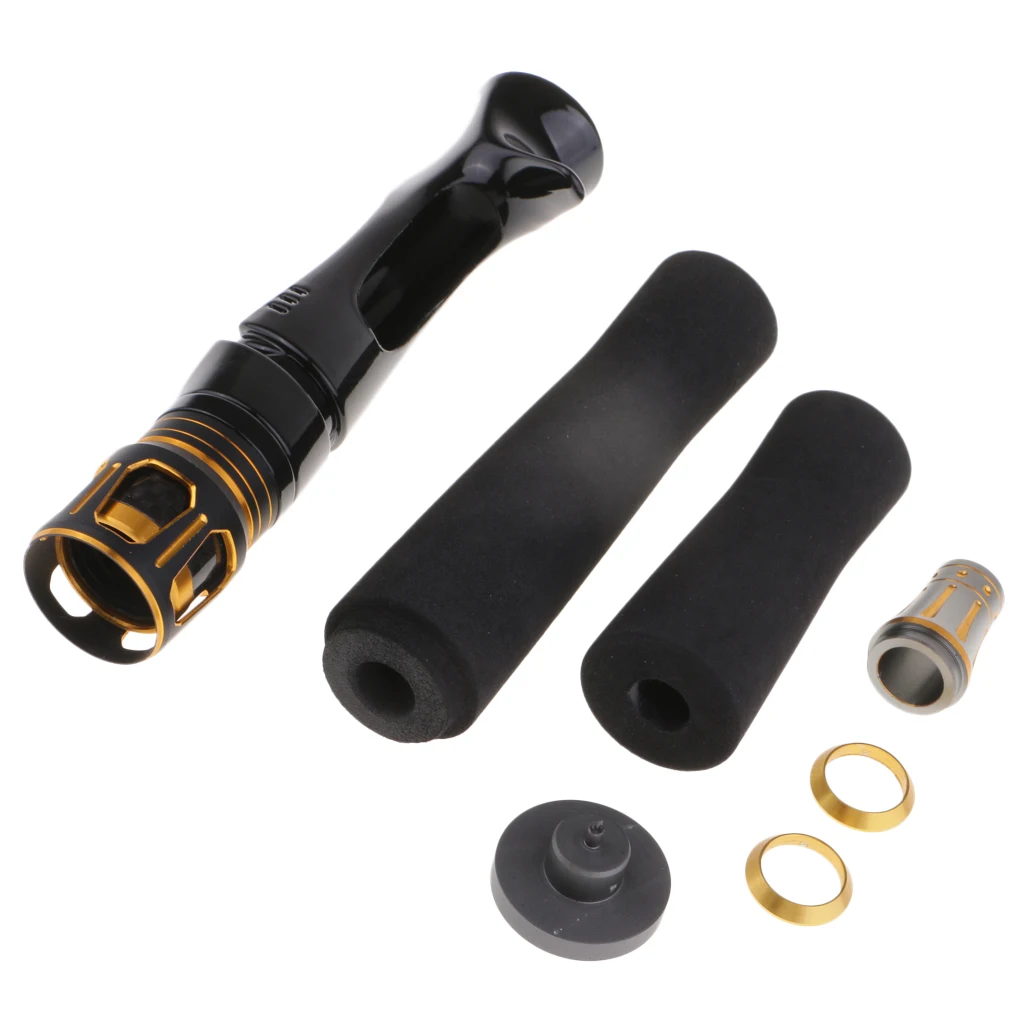 Металлическая Удочка EVA ручка на колесиках Легкая для рыболовной удочки Набор